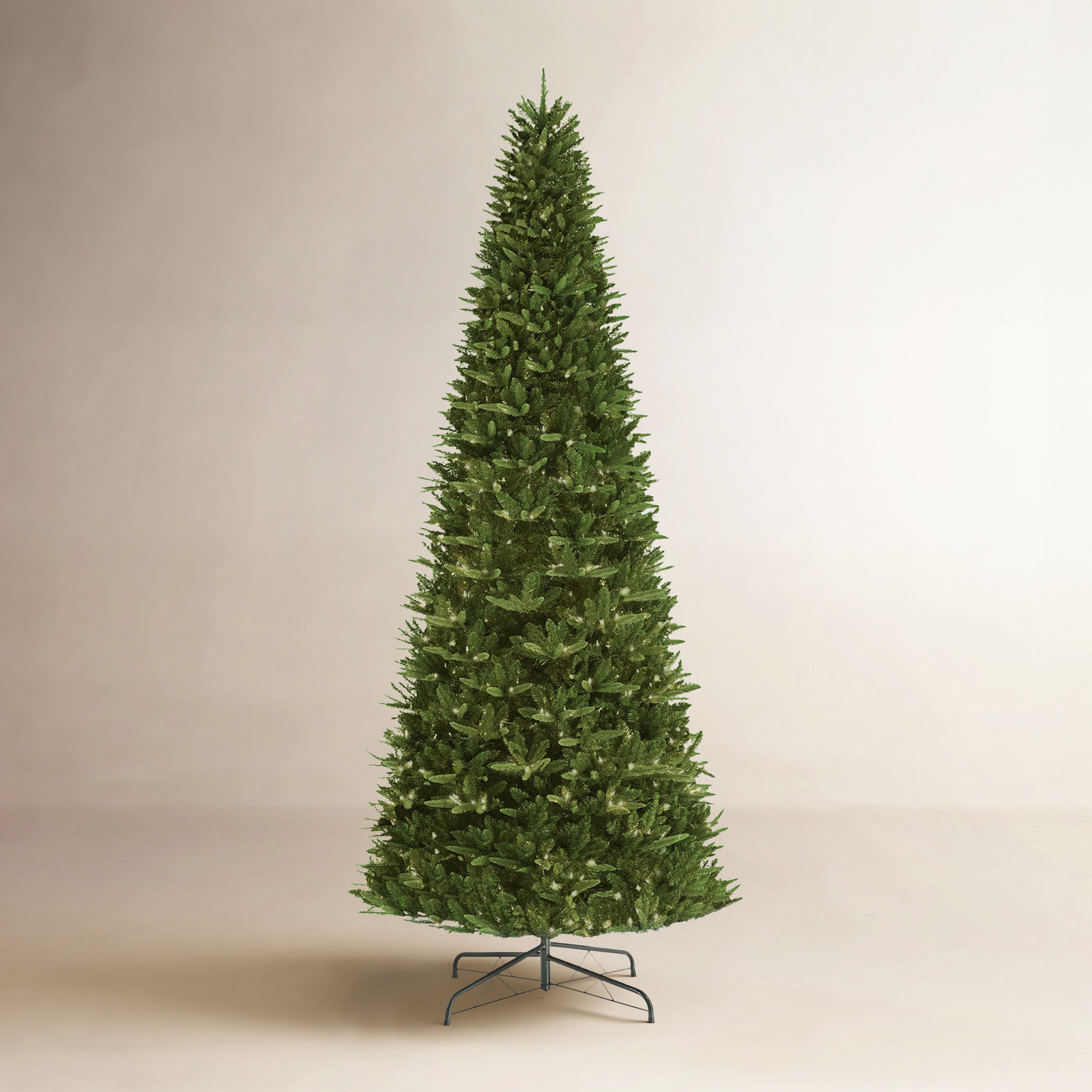 144'+Lighted+Artificial+Fir+